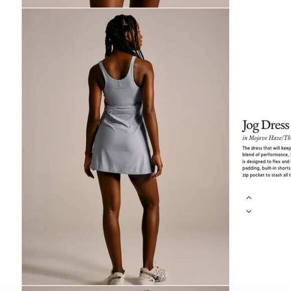 NWT Outdoor Voices Jog Dress in Mojave Haze/Thunder - Picture 3 of 7